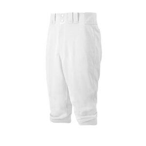 LIKE NEW MIZUNO BOYS WHITE BASEBALL PANTS SIZE YOUTH XXL 30-32